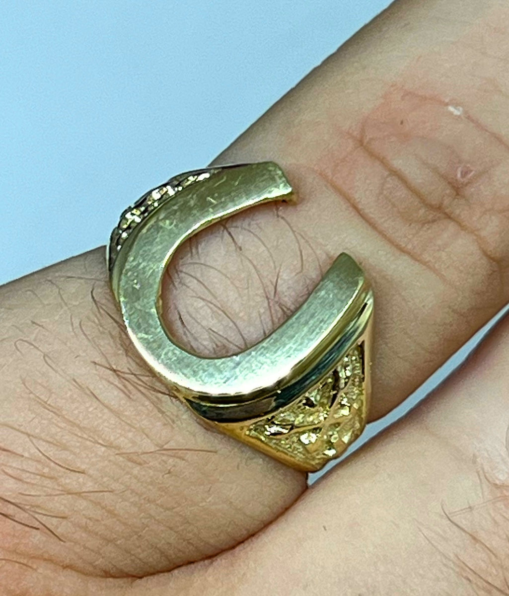 アクセサリー Atease HORSE SHOE RING 10K GOLD アティース Atease HORSE SHOE RING 10K GOLD : CG-STORE - 通販