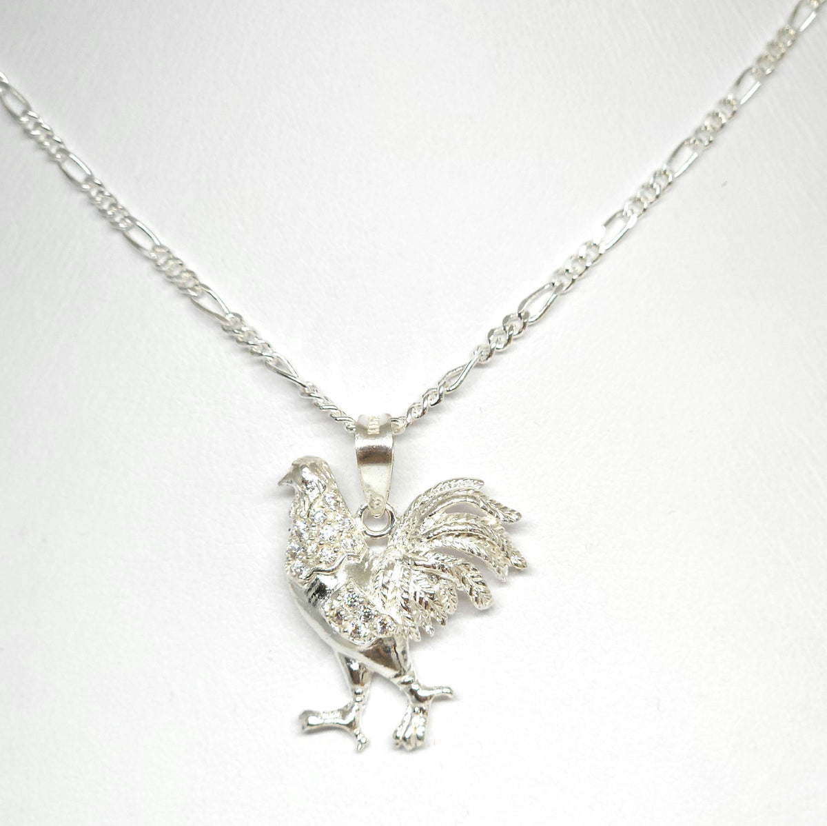 Rooster King & Co. 　 Necklace Rooster King & Co.・J.D Black Feather Necklace Blue : CG