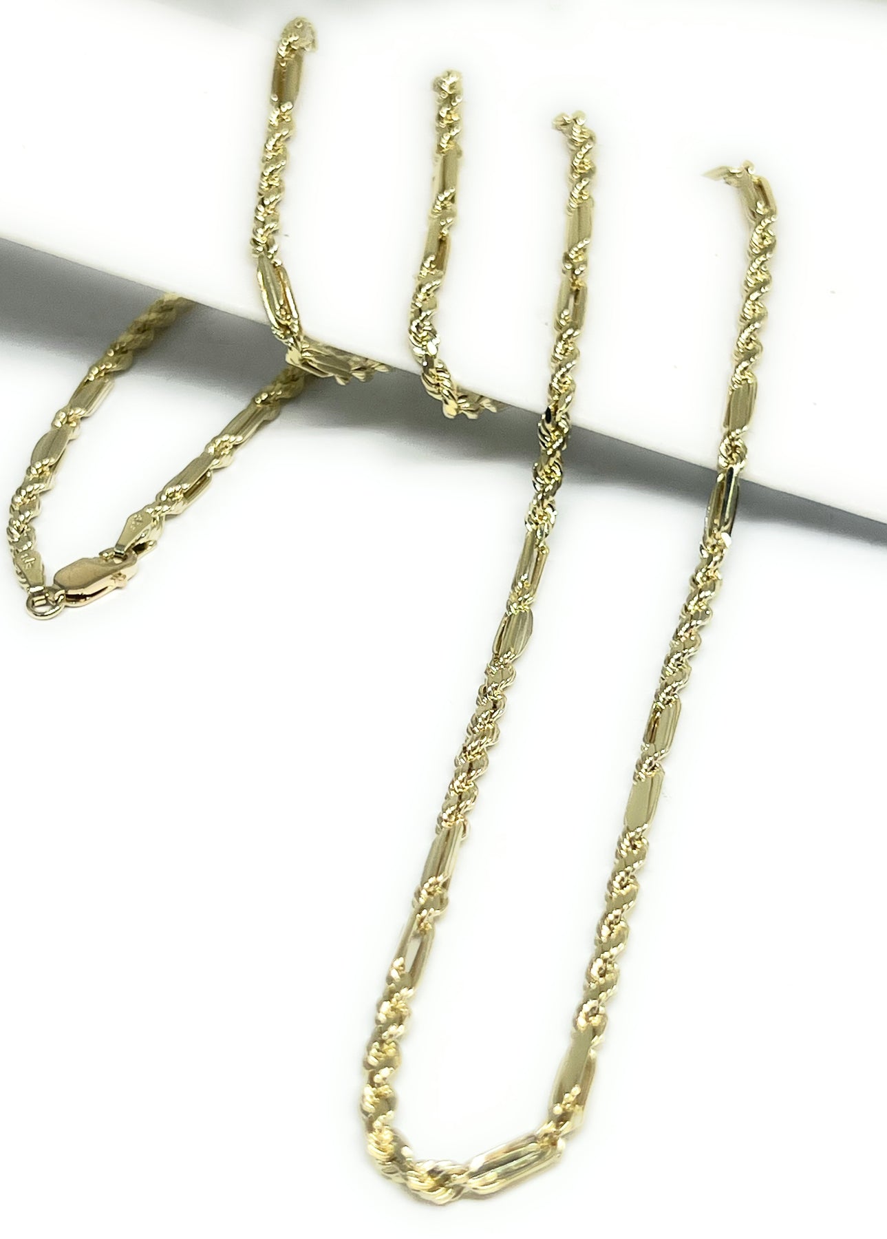 10k Solid Gold Milano Rope