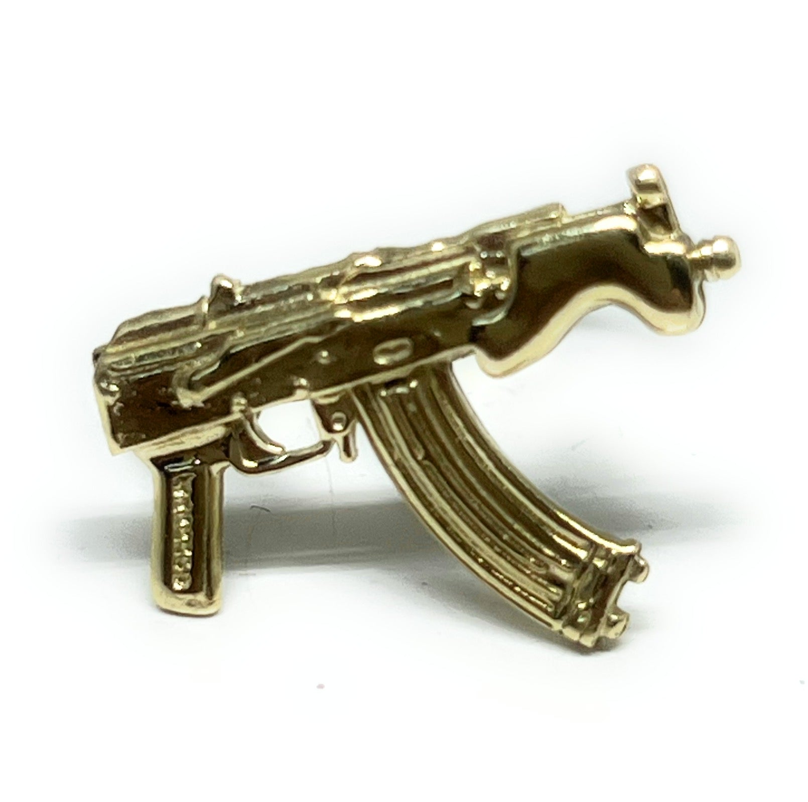 Machine Gun Ring 10k Solid Gold Yellow MP5 MACHINE GUN DRACO RING – Fran & Co. Jewelry Inc.