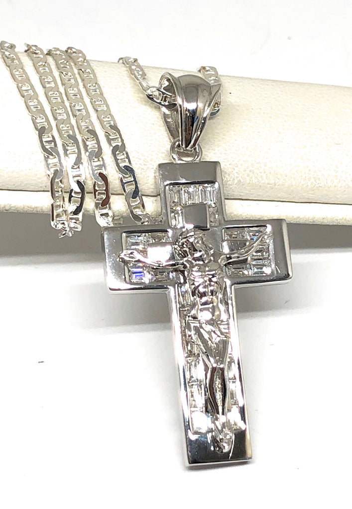 Large Armenian Cross Necklace 925 Sterling Silver Apostolic Eternity Pendant Men Large Armenian Cross Necklace 925 Sterling Silver Apostolic Eternity Pendant Men