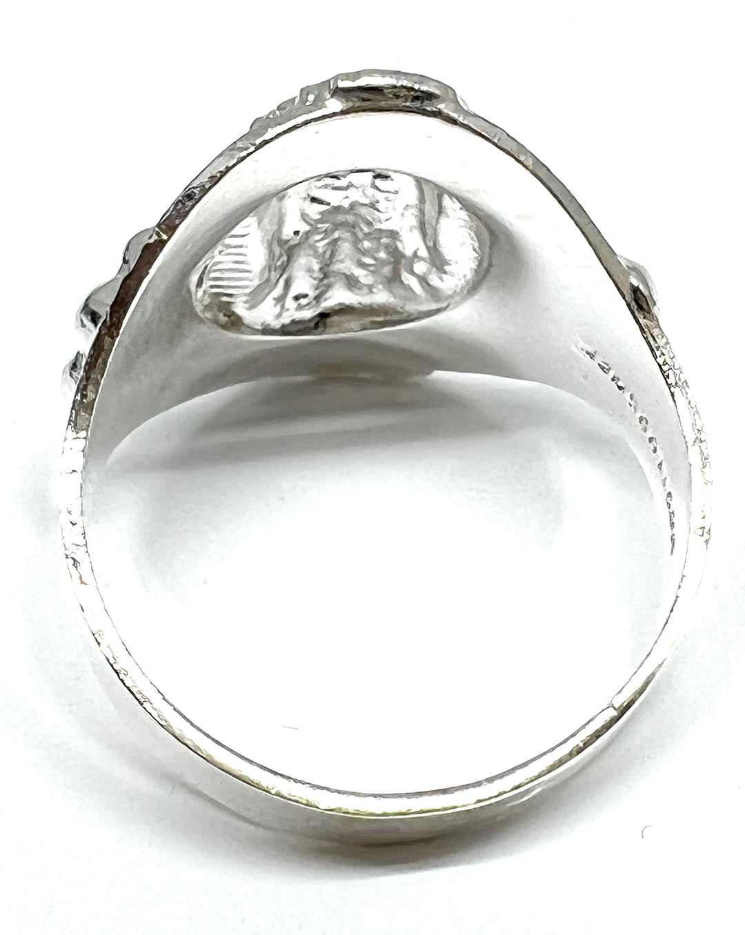 925 Silver Viirgin Mary Virrgen Guadalupe Flower Ring – Fran & Co