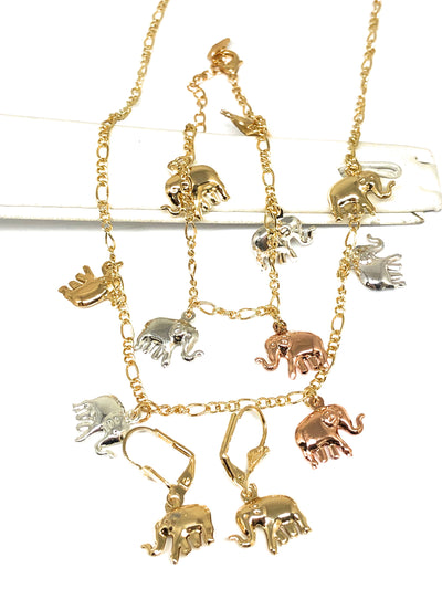 Gold Plated Animal Charms and Pendants, Lot of 5, Lot #4, CL