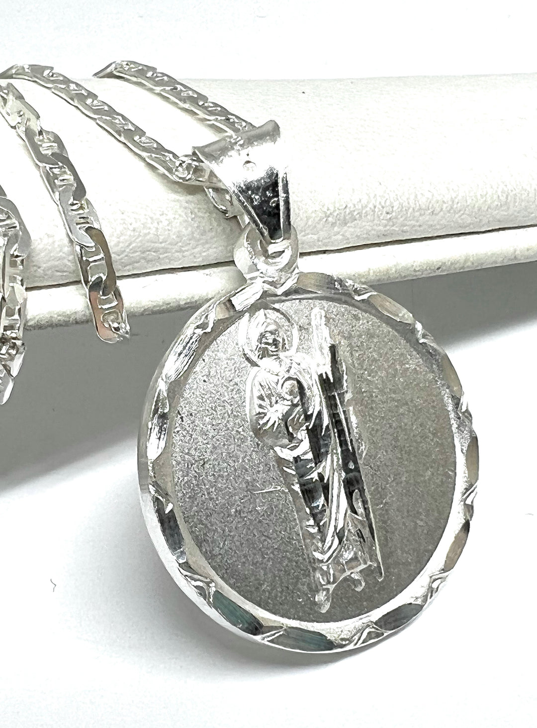 DAYLINLOVE Gioielli Religione In Argento Sterling 925, San - Foto 3