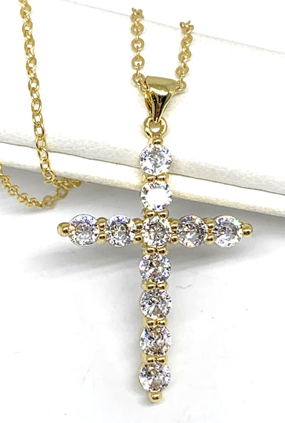 Gold Plated Crosses – Fran & Co Jewelry