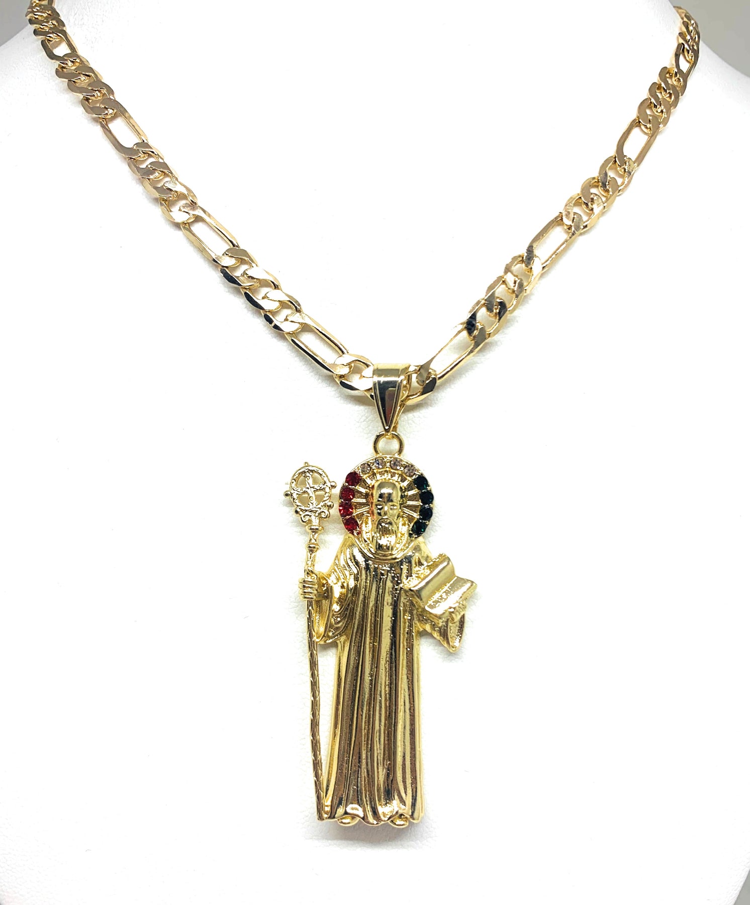 Gold Plated San Benito – Fran & Co. Jewelry Inc.